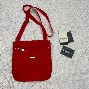 Red Baggallini Crosabody